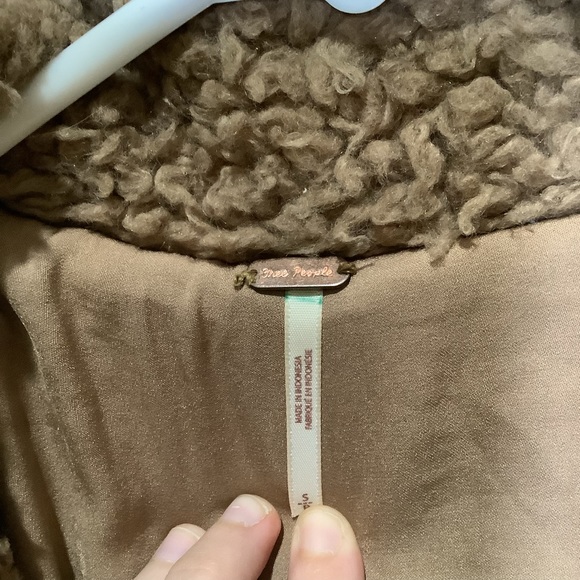 Free People So Soft Cozy Peacoat - Picture 5 of 6